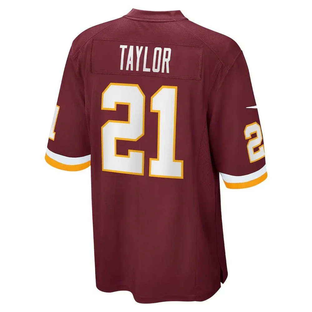 Nike NFL Washington Football Team Sean Taylor 21 Game Jersey Burgundy Large
